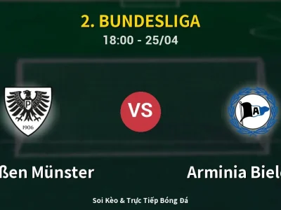 Soi Kèo Preußen Münster vs Arminia Bielefeld – 18:00 25/04 | Nhận Định, Dự Đoán Tỷ Số