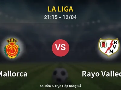 Soi Kèo Mallorca vs Rayo Vallecano – 21:15 12/04 | Nhận Định, Dự Đoán Tỷ Số