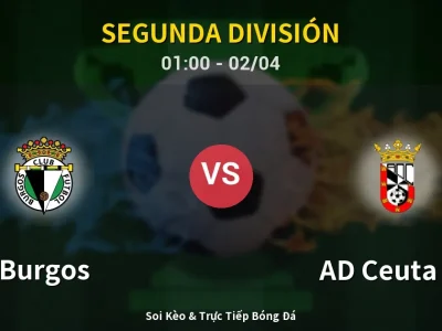 Kết Quả: Burgos 1-1 AD Ceuta FC – Highlight & Bàn Thắng | Segunda División