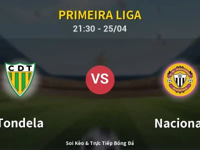 Soi Kèo Tondela vs Nacional – 21:30 25/04 | Nhận Định, Dự Đoán Tỷ Số