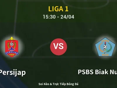 Kết Quả: Persijap 2-0 PSBS Biak Numfor – Highlight & Bàn Thắng | Liga 1