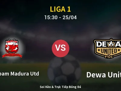 Soi Kèo Persepam Madura Utd vs Dewa United – 15:30 25/04 | Nhận Định, Dự Đoán Tỷ Số