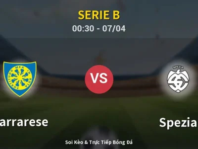 Kết Quả: Carrarese 3-1 Spezia – Highlight & Bàn Thắng | Serie B