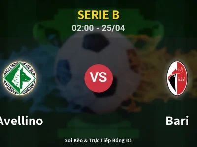 Soi Kèo Avellino vs Bari – 02:00 25/04 | Nhận Định, Dự Đoán Tỷ Số