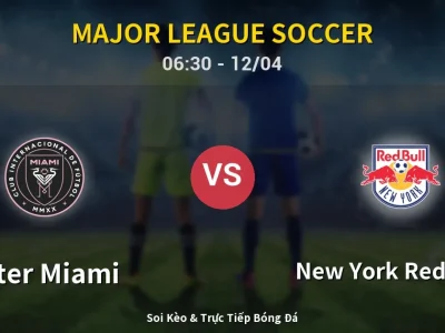 Kết Quả: Inter Miami 2-2 New York Red Bulls – Highlight & Bàn Thắng | Major League Soccer