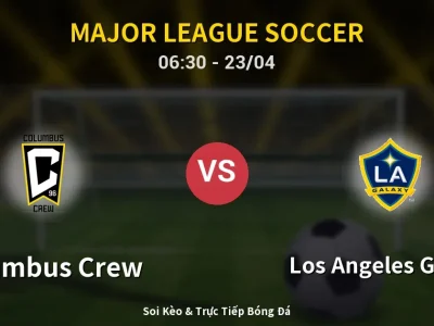 Kết Quả: Columbus Crew 2-1 Los Angeles Galaxy – Highlight & Bàn Thắng | Major League Soccer