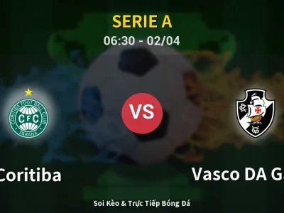 Kết Quả: Coritiba 1-1 Vasco DA Gama – Highlight & Bàn Thắng | Serie A