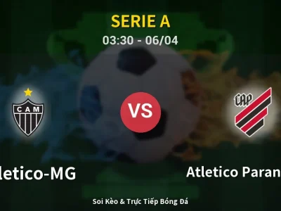 Kết Quả: Atletico-MG 2-1 Atletico Paranaense – Highlight & Bàn Thắng | Serie A