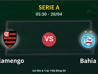 Kết Quả: Flamengo 2-0 Bahia – Highlight & Bàn Thắng | Serie A