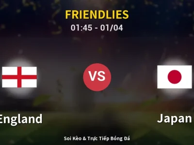 Kết Quả: England 0-1 Japan – Highlight & Bàn Thắng | Friendlies
