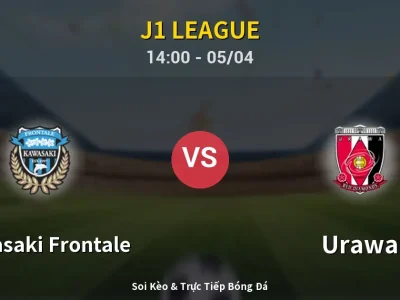 Soi Kèo Kawasaki Frontale vs Urawa – 14:00 05/04 | Nhận Định, Dự Đoán Tỷ Số