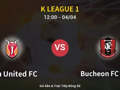 Kết Quả: Jeju United FC 1-0 Bucheon FC 1995 – Highlight & Bàn Thắng | K League 1