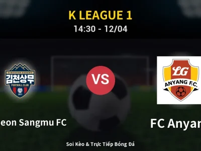 Kết Quả: Gimcheon Sangmu FC 1-1 FC Anyang – Highlight & Bàn Thắng | K League 1