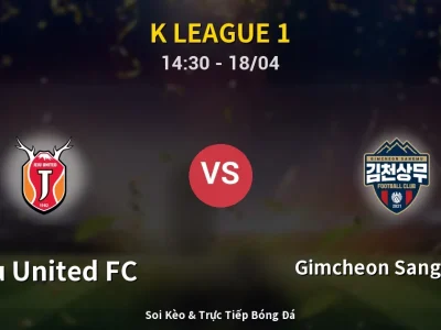 Kết Quả: Jeju United FC 1-1 Gimcheon Sangmu FC – Highlight & Bàn Thắng | K League 1
