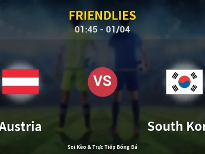 Kết Quả: Austria 1-0 South Korea – Highlight & Bàn Thắng | Friendlies