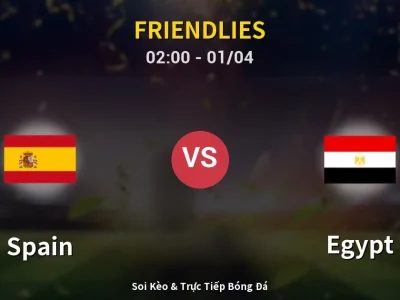 Kết Quả: Spain 0-0 Egypt – Highlight & Bàn Thắng | Friendlies