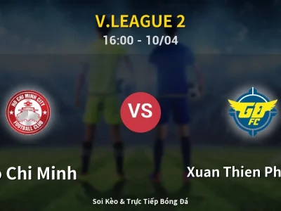 Kết Quả: Ho Chi Minh 3-4 Xuan Thien Phu Tho – Highlight & Bàn Thắng | V.League 2