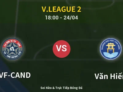 Kết Quả: PVF-CAND 2-1 Văn Hiến – Highlight & Bàn Thắng | V.League 2