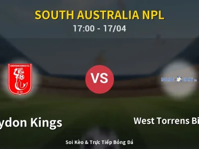 Kết Quả: Croydon Kings 4-2 West Torrens Birkalla – Highlight & Bàn Thắng | South Australia NPL