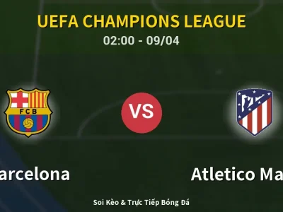 Kết Quả: Barcelona 0-2 Atletico Madrid – Highlight & Bàn Thắng | UEFA Champions League