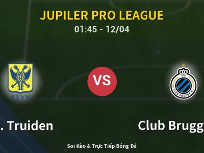 Kết Quả: St. Truiden 1-2 Club Brugge KV – Highlight & Bàn Thắng | Jupiler Pro League