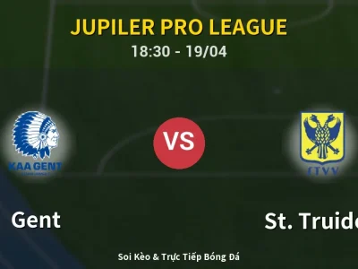 Kết Quả: Gent 0-0 St. Truiden – Highlight & Bàn Thắng | Jupiler Pro League