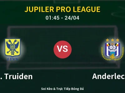 Kết Quả: St. Truiden 2-0 Anderlecht – Highlight & Bàn Thắng | Jupiler Pro League