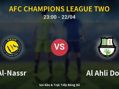 Soi Kèo Al-Nassr vs Al Ahli Doha – 23:00 22/04 | Nhận Định, Dự Đoán Tỷ Số