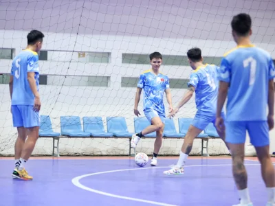ĐT Futsal Việt Nam luyện 'giờ vàng', sẵn sàng 'cân não' Lebanon tại giải châu Á 1