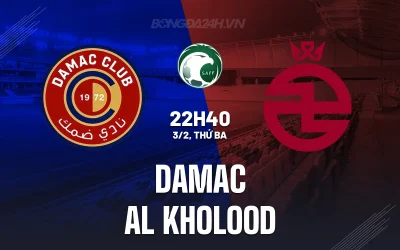 Damac vs Al Kholood: Trận 'cầu cứu' của chủ nhà trước kẻ lỡ vận! Soi kèo VĐQG Saudi Arabia 22h40 3/2 1