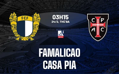 Dự Đoán Famalicao vs Casa Pia 3h15 24/2: Cơ Hội Vàng Cho Chủ Nhà? 1